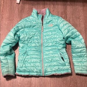 The North Face Kids Teal Puffer Jacket